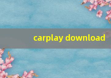 carplay download